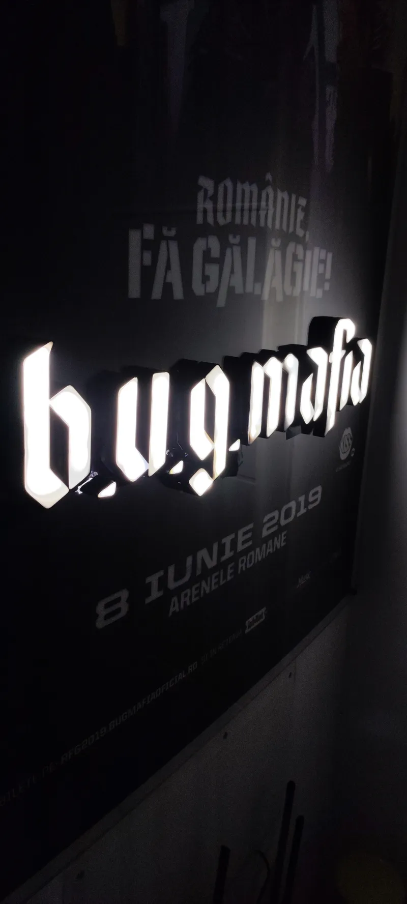 B.u.g. Mafia Led Light letters