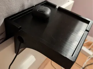 Basic bedside table in two versions