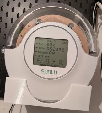 Ikea Skadis holder for Sunlu S2 filament dryer