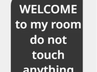 welcome to my room