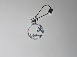Mountain wave earrings