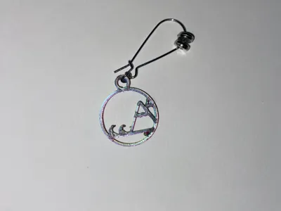 Mountain wave earrings