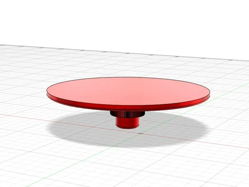 CABEZAL TIPO PLATO DE 100 MM PARA MANGO X2 / X3