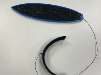 Finger surfboard Thicker with grip tape template
