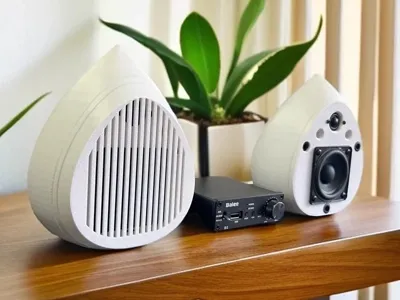 Balee 3D-Printed Two-Way Speaker System