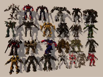 Transformers Figurine Model