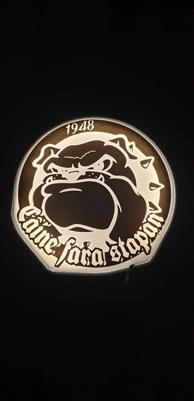 Dinamo Led Light Box - Caine Fara Stapan