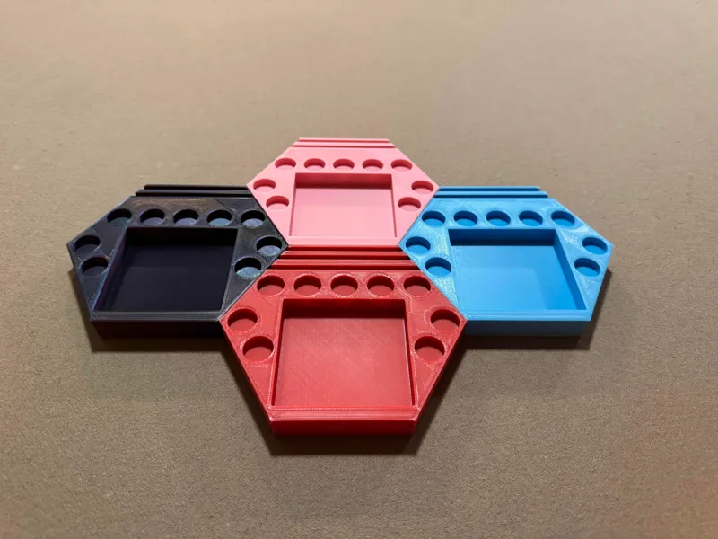 Catan Holder made for 3D Printed Version of Catan