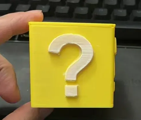 问号收纳箱 收纳盒 小箱子 马里奥 