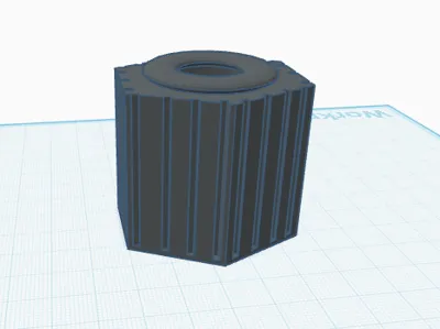 Hexagon Tissue Box