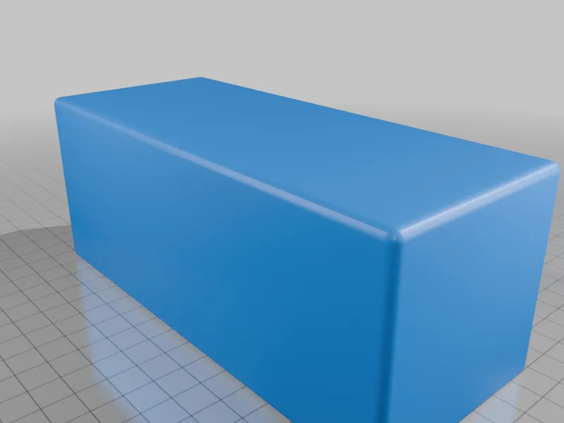 Playing Card Box with Snap Fit Lid