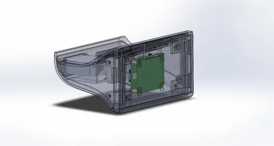 Raspberry Pi 7" Touchscreen Enclosure for Ford F250-F550