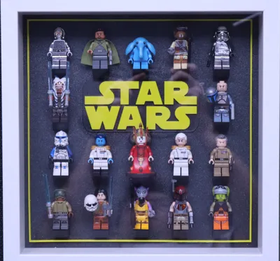Plates for Star Wars Figure Frames