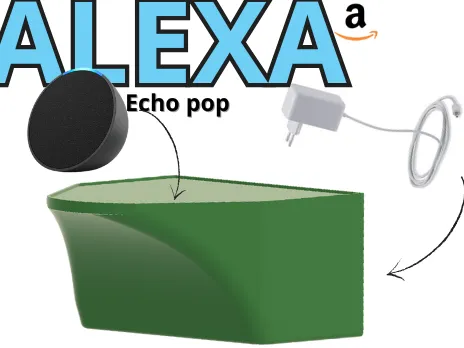 Echo pop holder