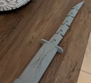 Fidget toy "Articulated sword"