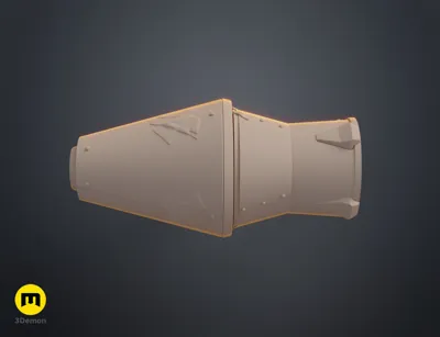Arcane Jinx rocket container by 3Demon - MakerWorld