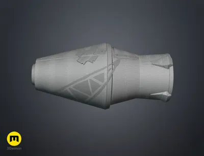Arcane Jinx rocket container by 3Demon - MakerWorld