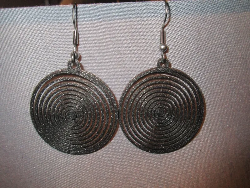 Delicate Spiral Earrings