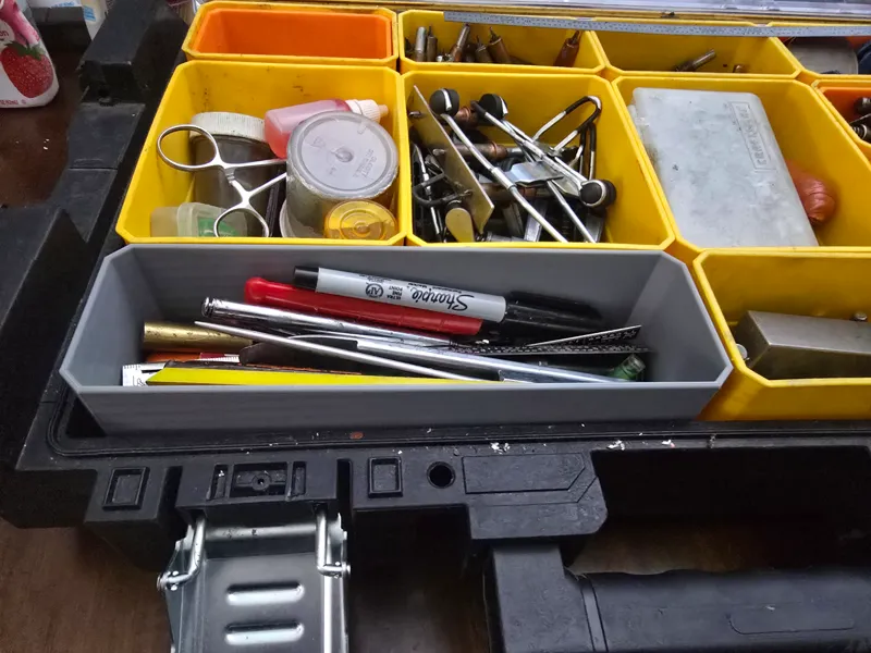 Dewalt ToughSystem Single width double length tray