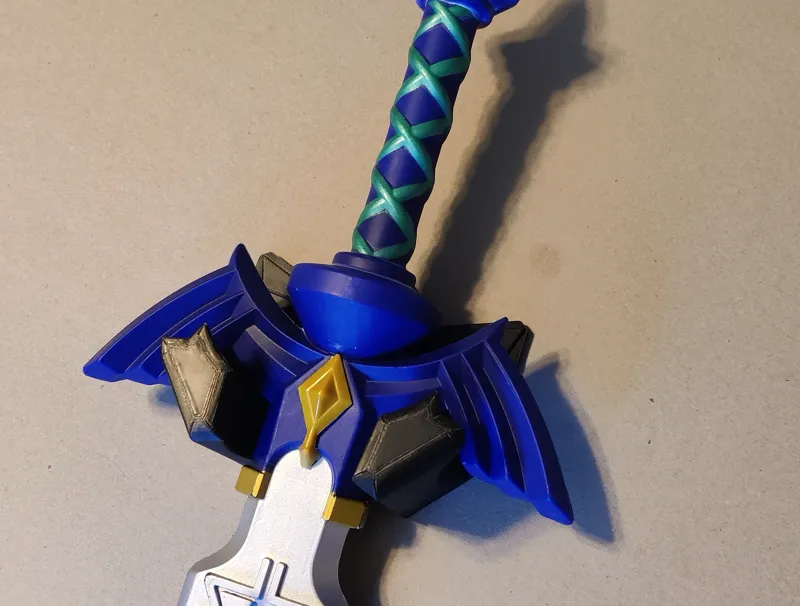 BOTW Toy Master Sword Wallmount