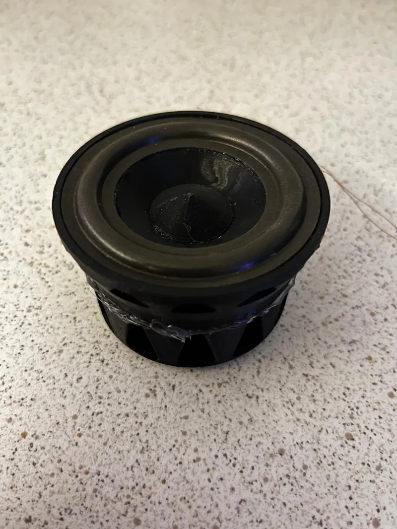 Pluto A 2,5 Inch 3D-Printed Speaker Driver