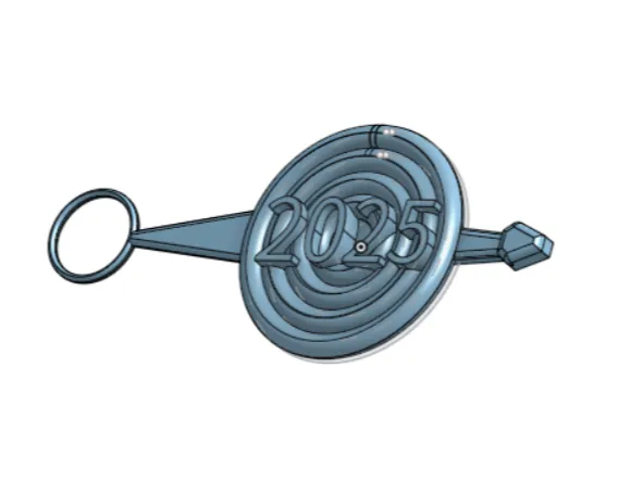 2025 year of the snake keychain