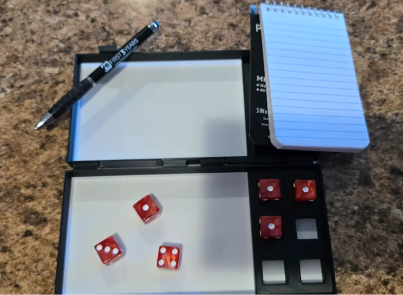 Travel Farkel Dice Game Case 