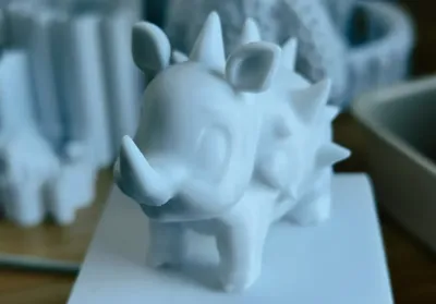 Q-version miniature rhinoceros