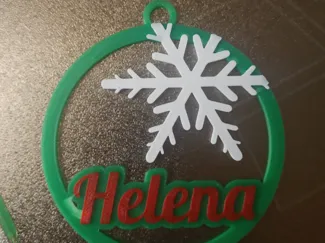 Esfera navideña 