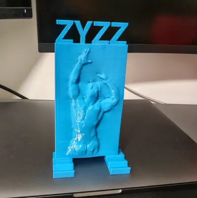 Zyzz Picture Posing with Stand