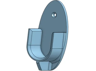 Wardrobe hanger bar support thingy