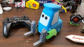 Radio Controlled Guido Forklift From Cars