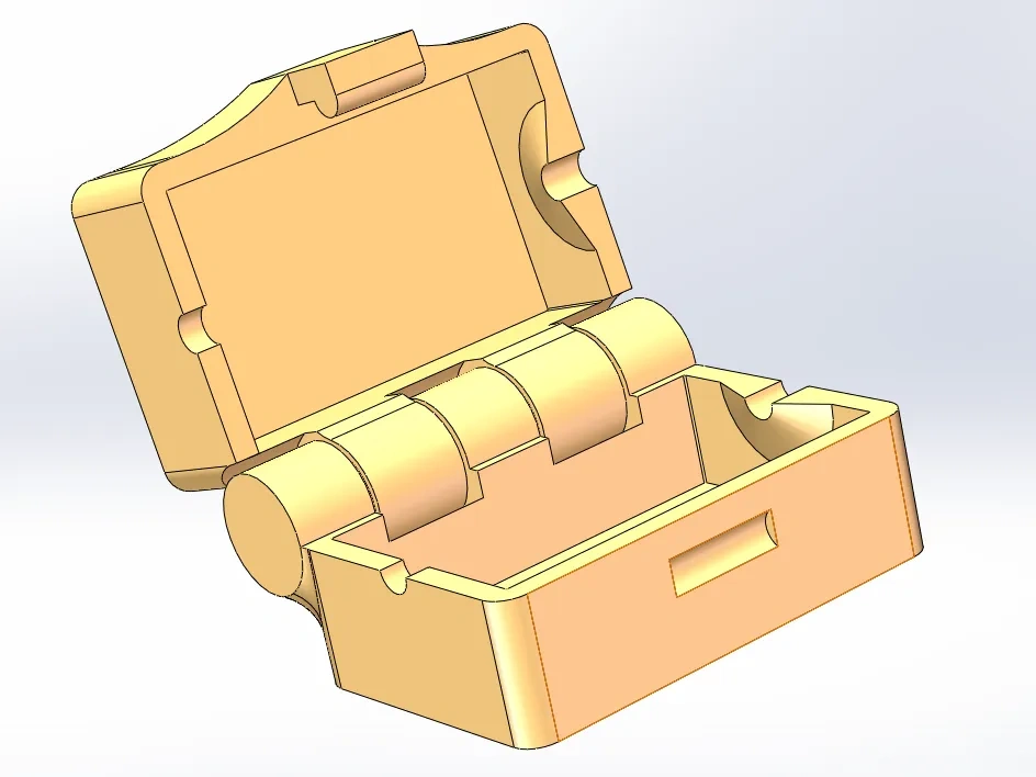 3d打印耗材清洁器，翻盖式。
