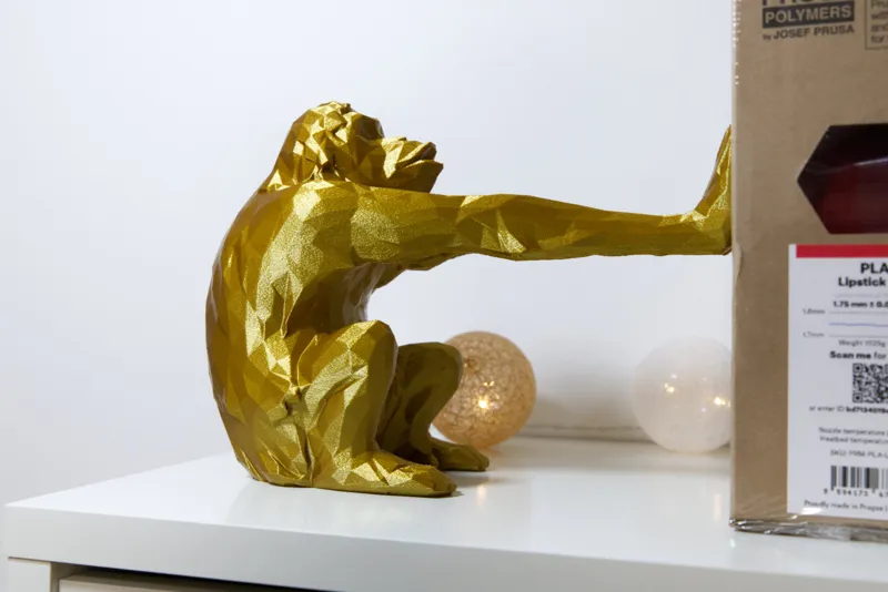 Monkey Bookholder - low-poly