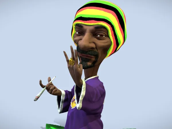 Buste de Snoop Dogg