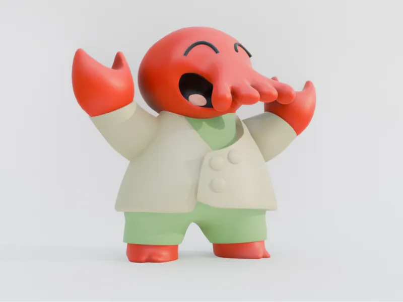 Dr. John Zoidberg - Futurama (Compatible AMS)