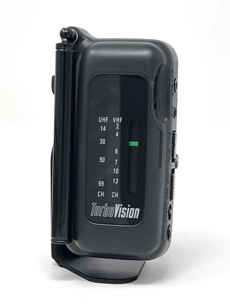 Minimalist TurboVision TV Tuner Display Stand
