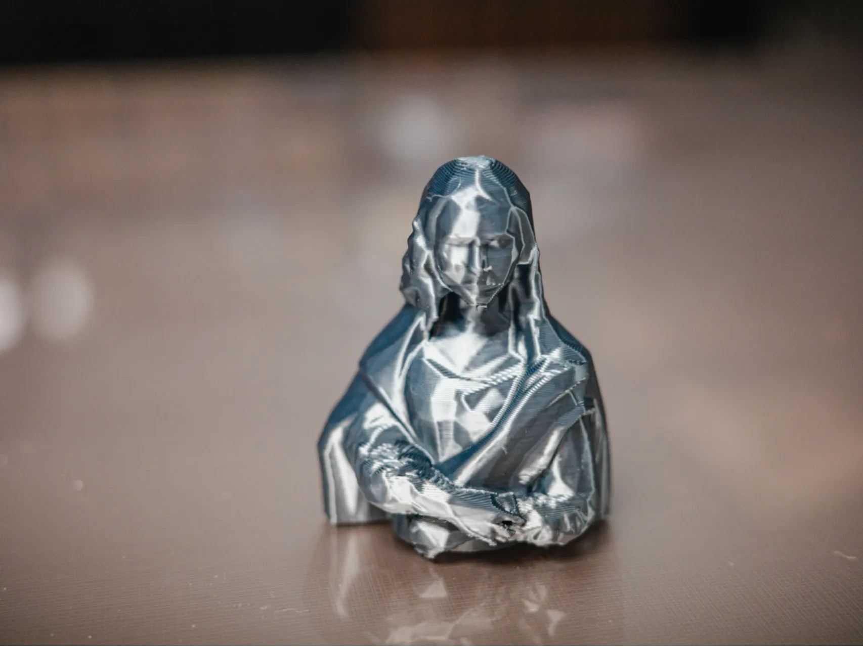 Düşük Poligonal Mona Lisa