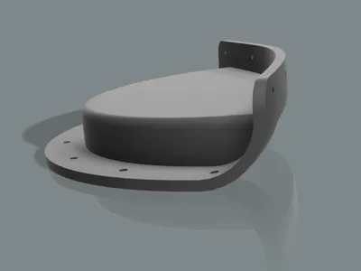 Delorean Fuel Tank Extended Cover