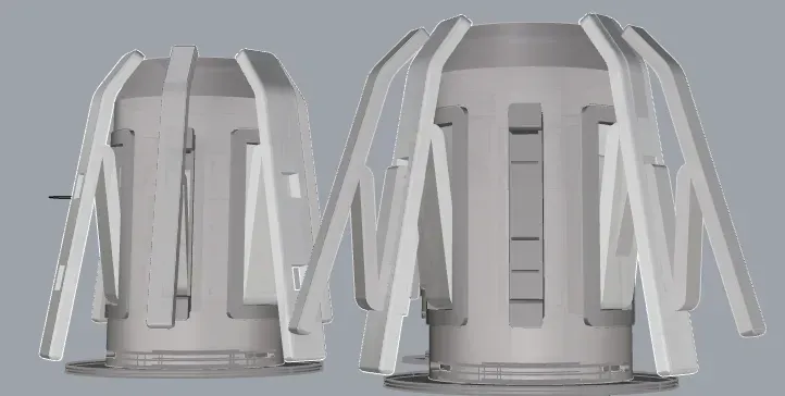 Auxiliary Claw Combined Configuration