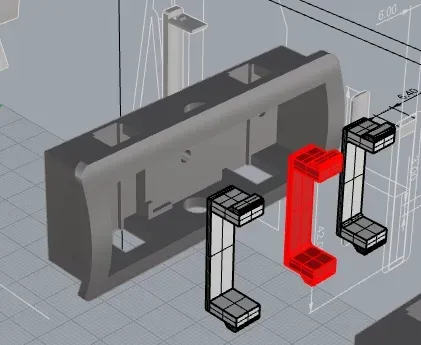 Primary Claw Base Clasp Component Separation Design