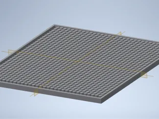 Bar Mat - A1 Mini - TPU Print - 17x17 cm