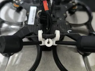 axis flying dji o4 support antenne