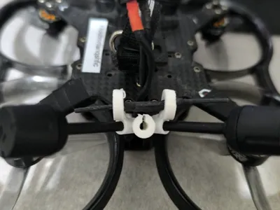 axis flying dji o4 support antenne