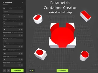 Parametric Container Creator