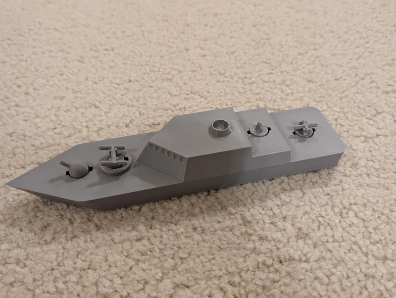 Simple Modular Missile Frigate