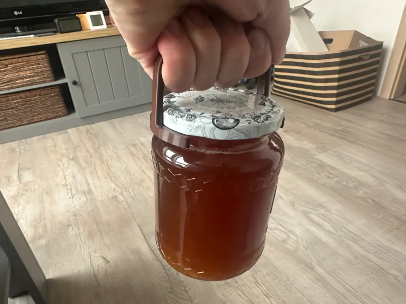 honey jar holder