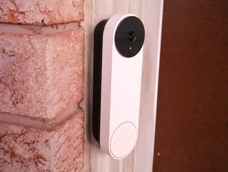 Angled Google Nest Battery Doorbell  Mount