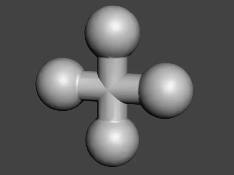 3mm Cross Connector