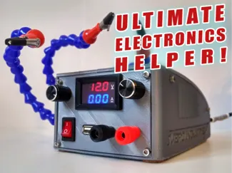 Ultimate Electronics Helper: PSU + Helping Hands